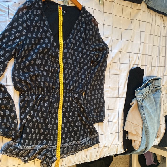 Women’s Cotton On Shorts Romper black and white - Picture 6 of 7